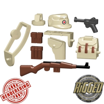 Custom BrickForge Set german Africa Corps for LEGO ® figures